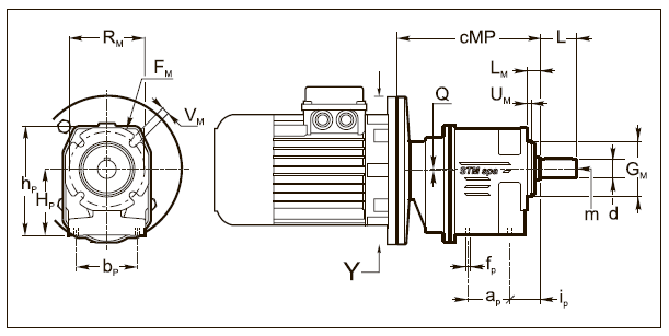 Вариант исполнения AM 35, AM 41, AM 45 Вариант исполнения AM 35, AM 41, AM 45