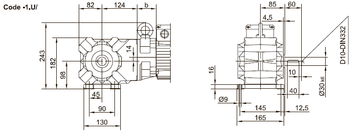 Лапы со сквозными отверстиями внизу Лапы со сквозными отверстиями внизу