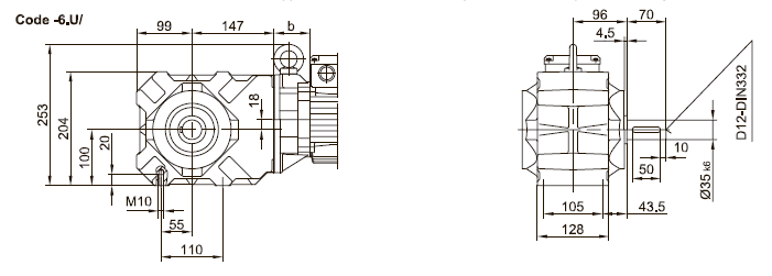 Лапы с резьбовыми отверстиями внизу Лапы с резьбовыми отверстиями внизу