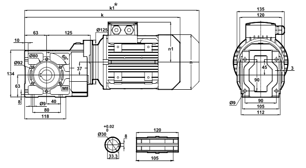 Монтажное исполнение KR102.00, KR103.00 Монтажное исполнение KR102.00, KR103.00