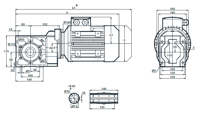 Монтажное исполнение KR202.00, KR203.00 Монтажное исполнение KR202.00, KR203.00