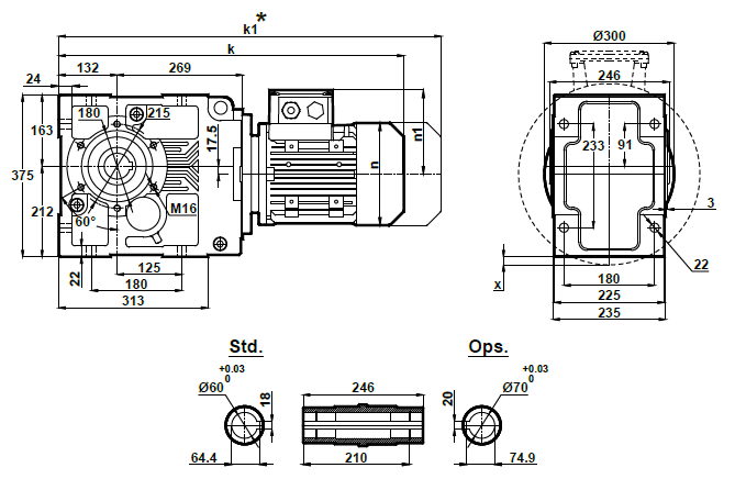 Монтажное исполнение KR573.00 Монтажное исполнение KR573.00