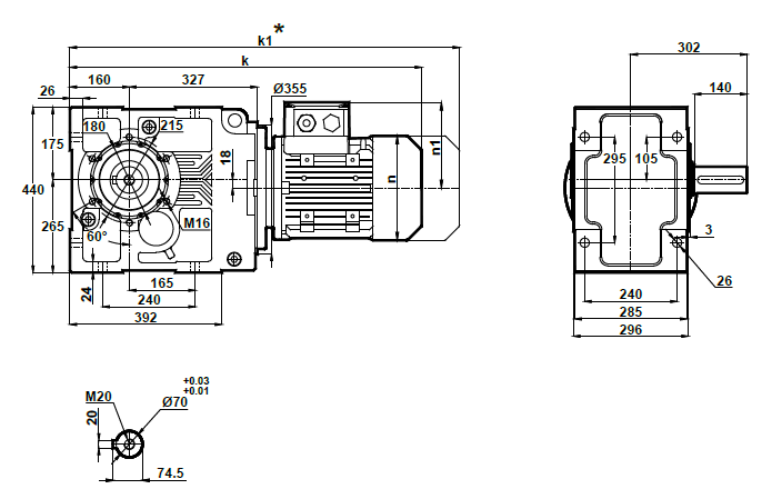 Монтажное исполнение KR673.01 Монтажное исполнение KR673.01