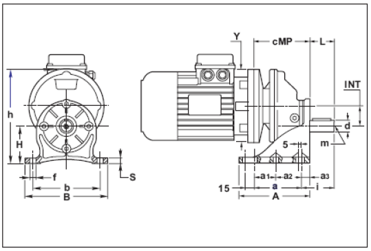Вариант исполнения AMP 32